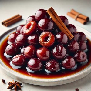 Ciruelas en miel